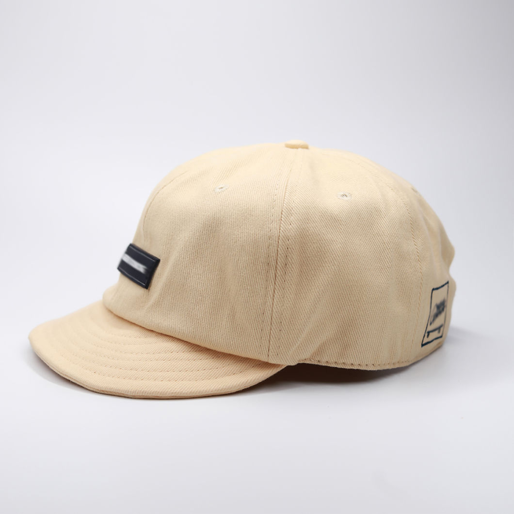 brim of baseball cap