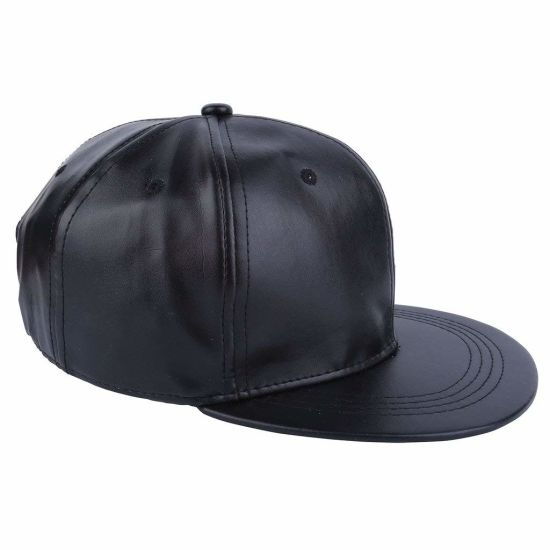 Sedex Audit Men Baseball Cap Hip-Hop Style PU Leather Flatbill Trunker ...