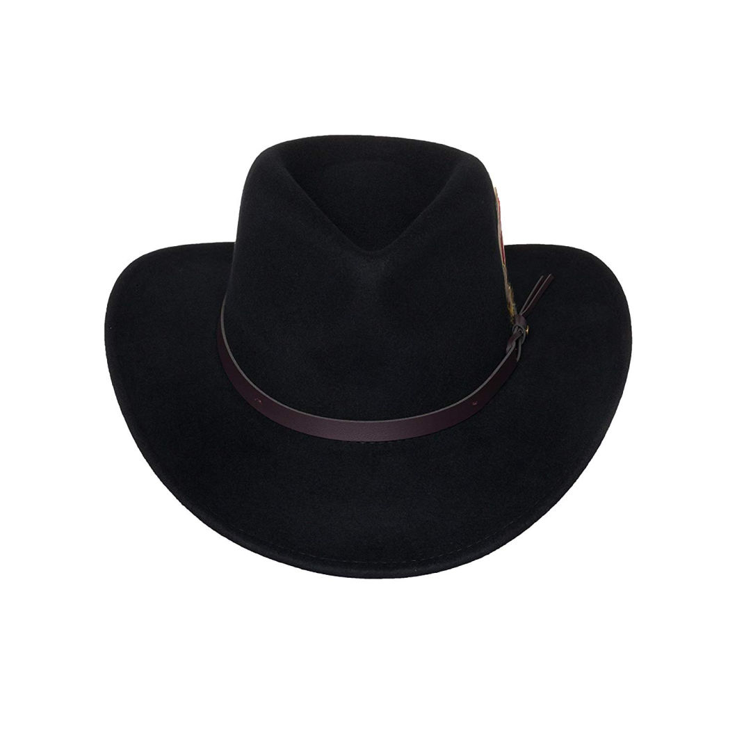 BSCI Audit Faux-Leather Durable Crushable Wool Jb Mauney Cowboy Hat ...